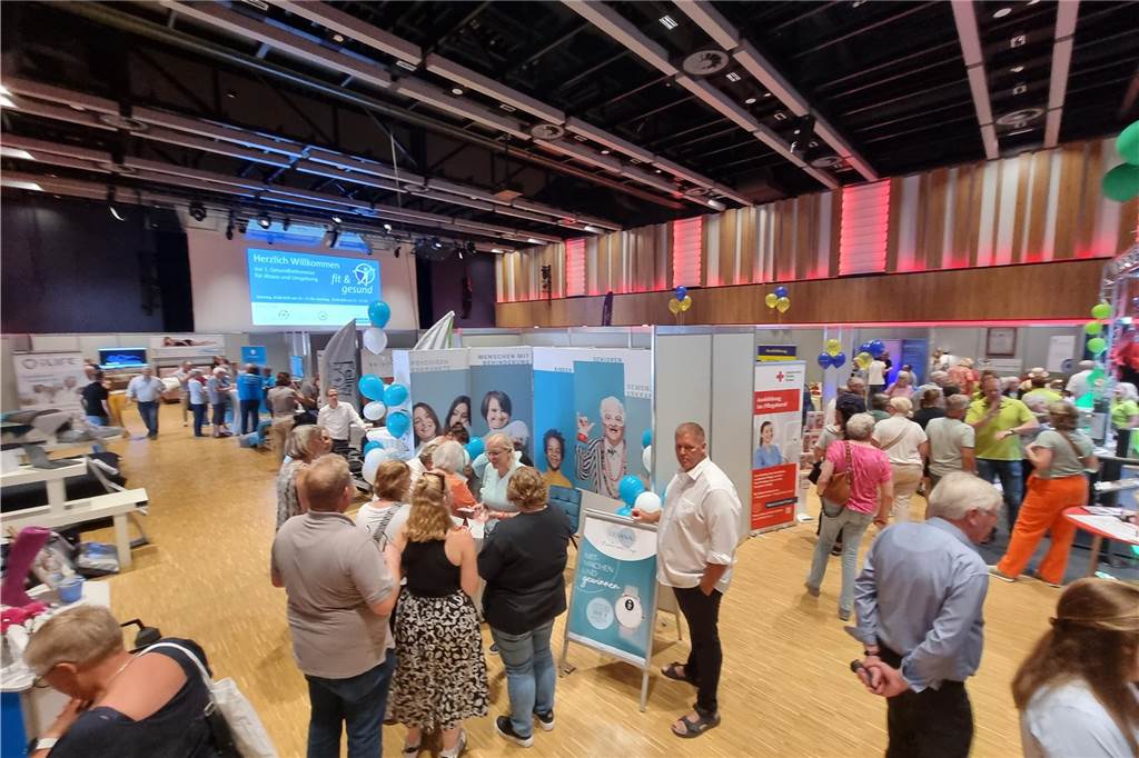 Eindrücke von der Ahauser Gesundheitsmesse 2024 an Tag I (24. August)