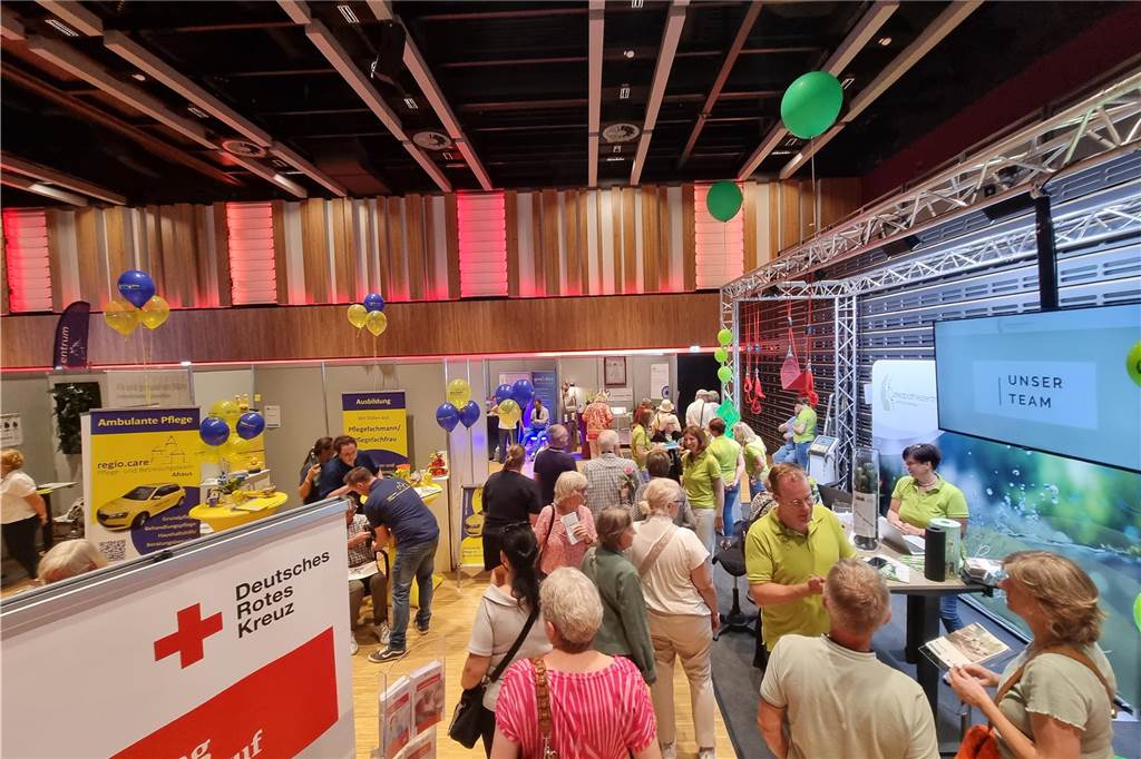 Eindrücke von der Ahauser Gesundheitsmesse 2024 an Tag I (24. August)