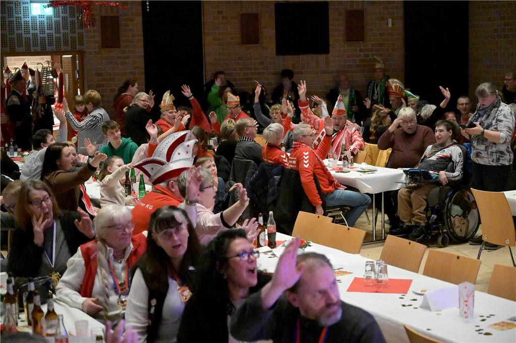 Eindrücke von der Jubiläumssitzung der 1. KG Kitt in Selm.