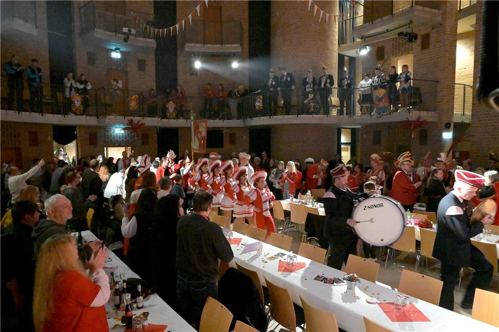 Eindrücke von der Jubiläumssitzung der 1. KG Kitt in Selm.