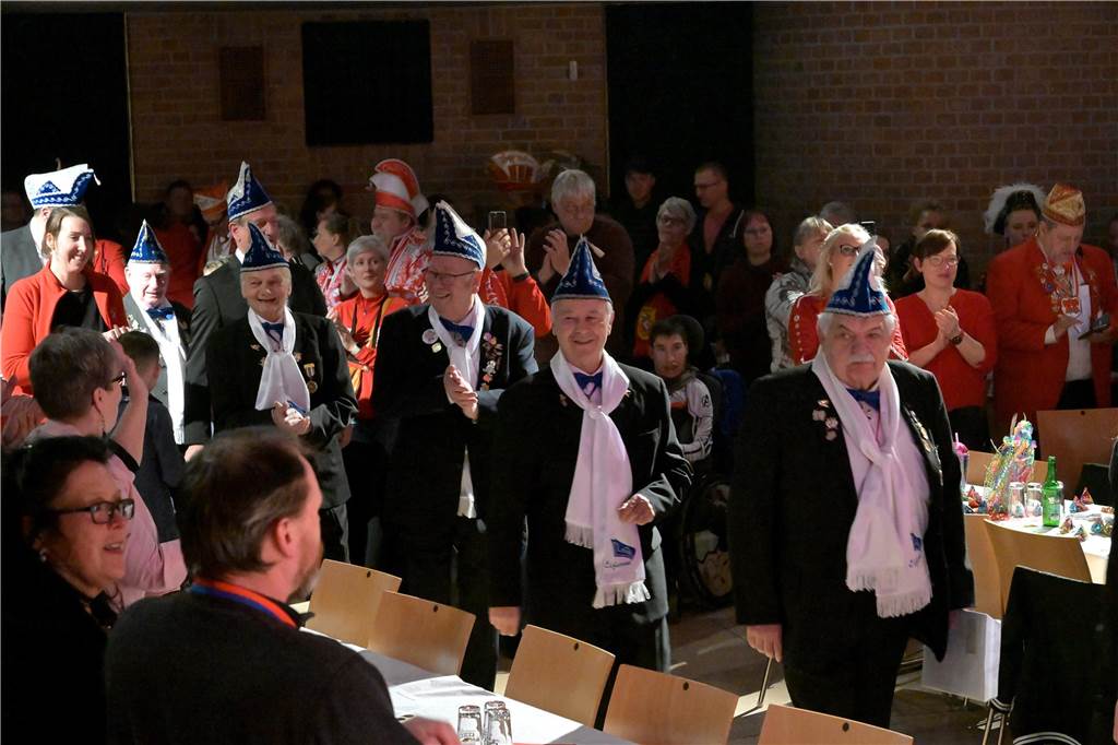 Eindrücke von der Jubiläumssitzung der 1. KG Kitt in Selm.