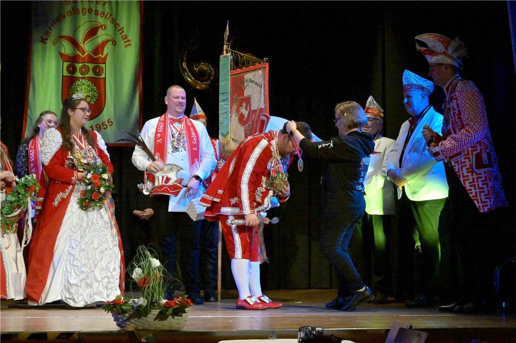 Eindrücke von der Jubiläumssitzung der 1. KG Kitt in Selm.