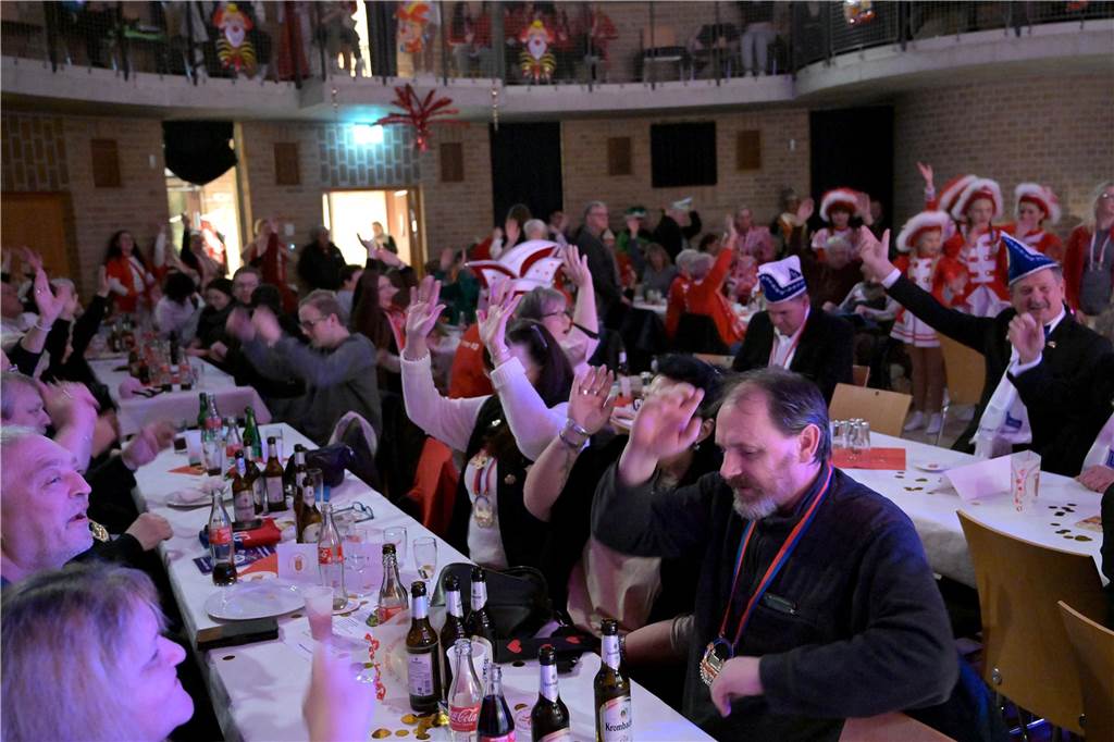 Eindrücke von der Jubiläumssitzung der 1. KG Kitt in Selm.