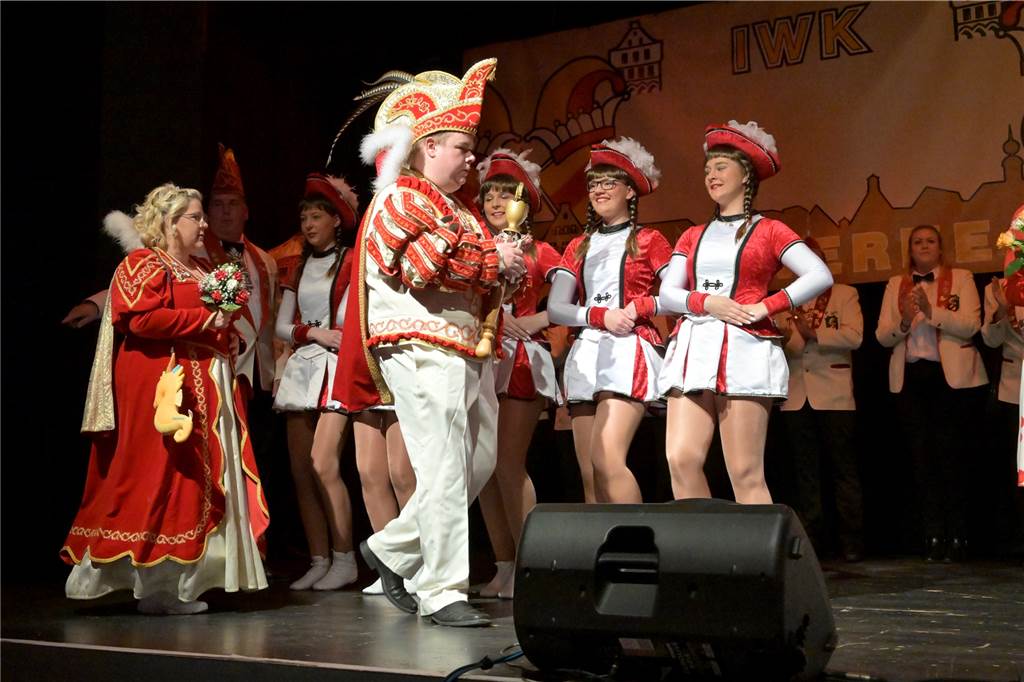 Eindrücke von der Karnevalsparty der Interessensgemeinschaft Werner Karneval am Freitag, 11. November, im Kolpingsaal in Werne.
