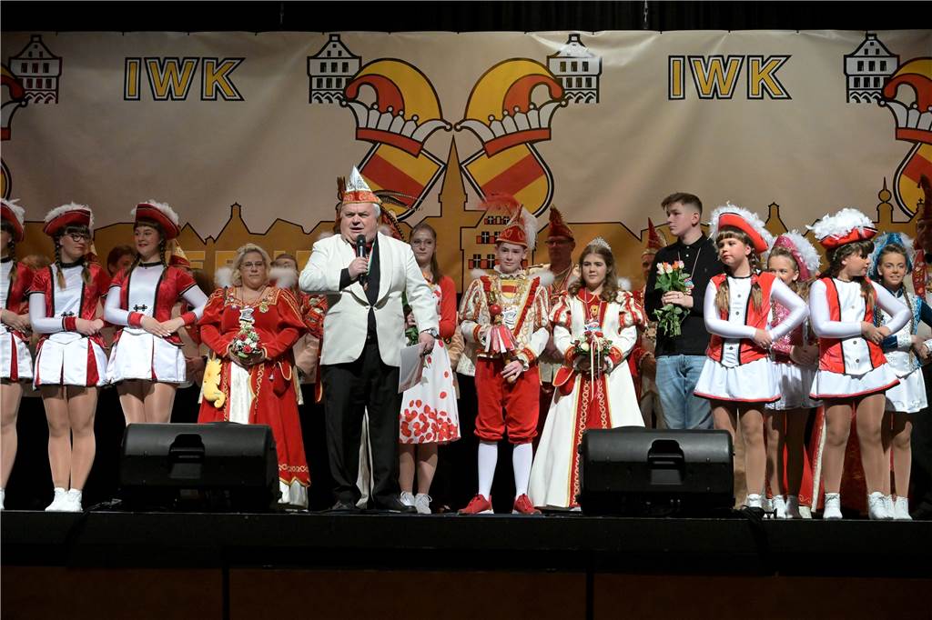 Eindrücke von der Karnevalsparty der Interessensgemeinschaft Werner Karneval am Freitag, 11. November, im Kolpingsaal in Werne.