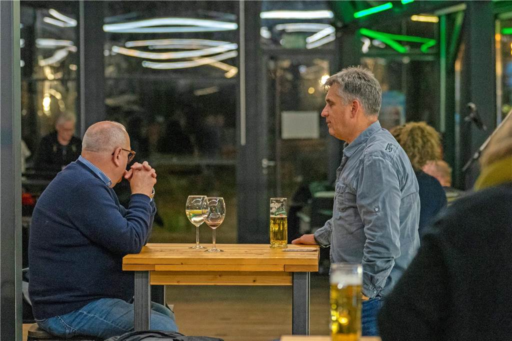 Eindrücke von der Live-Veranstaltung im Café Seepark.