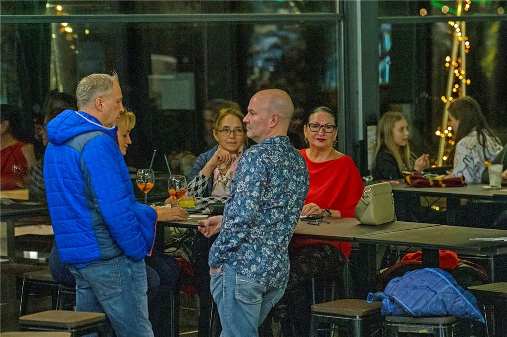 Eindrücke von der Live-Veranstaltung im Café Seepark.