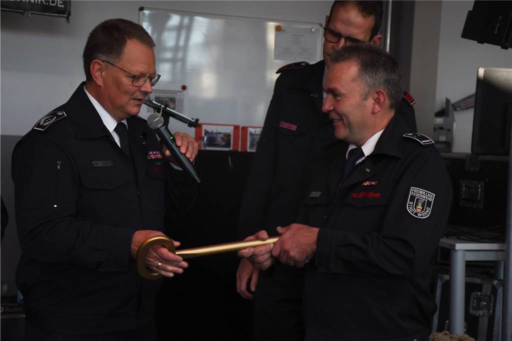 Eindrücke von der offiziellen Übergabe des neuen Feuerwehrgerätehauses in Stockum