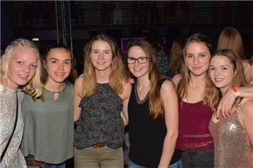 Eindrücke von der Party in der Seestadthalle.