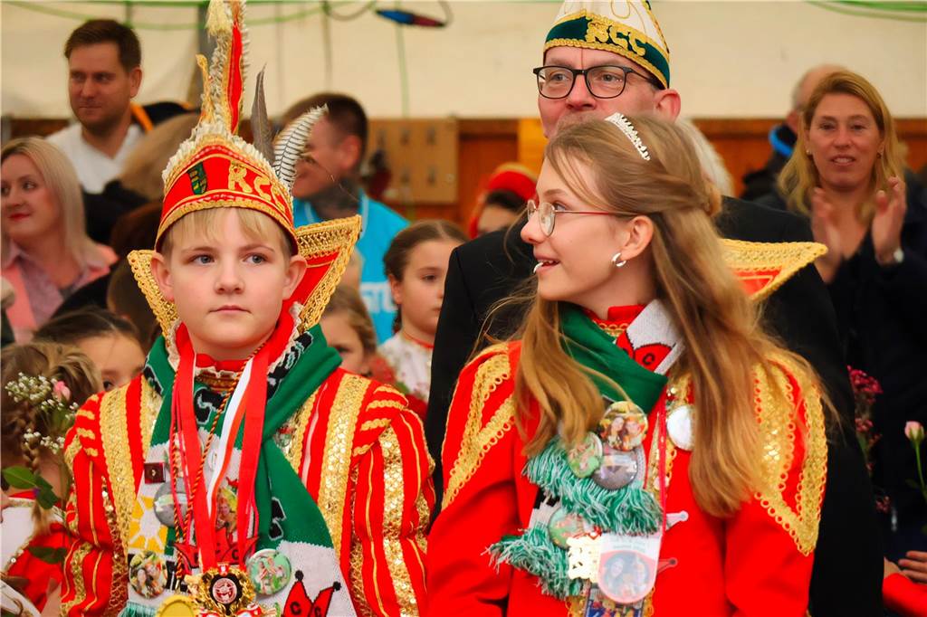 Eindrücke von der Proklamation des Kinderprinzenpaares in Raesfeld