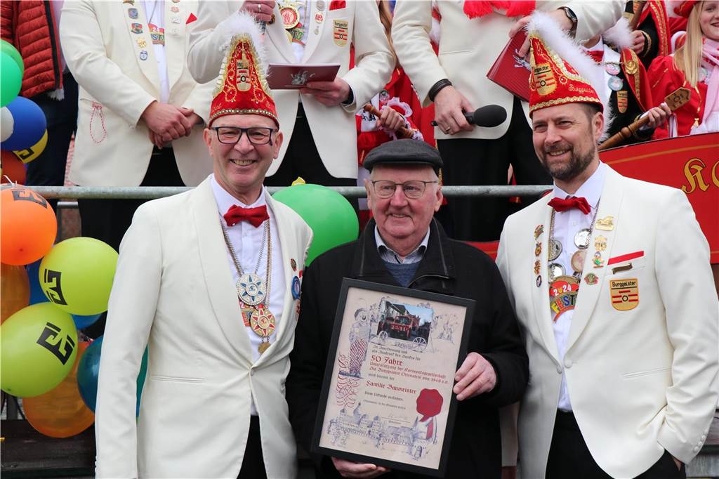 Eindrücke von der Schlüsselübergabe in der Feste Ottenstein
