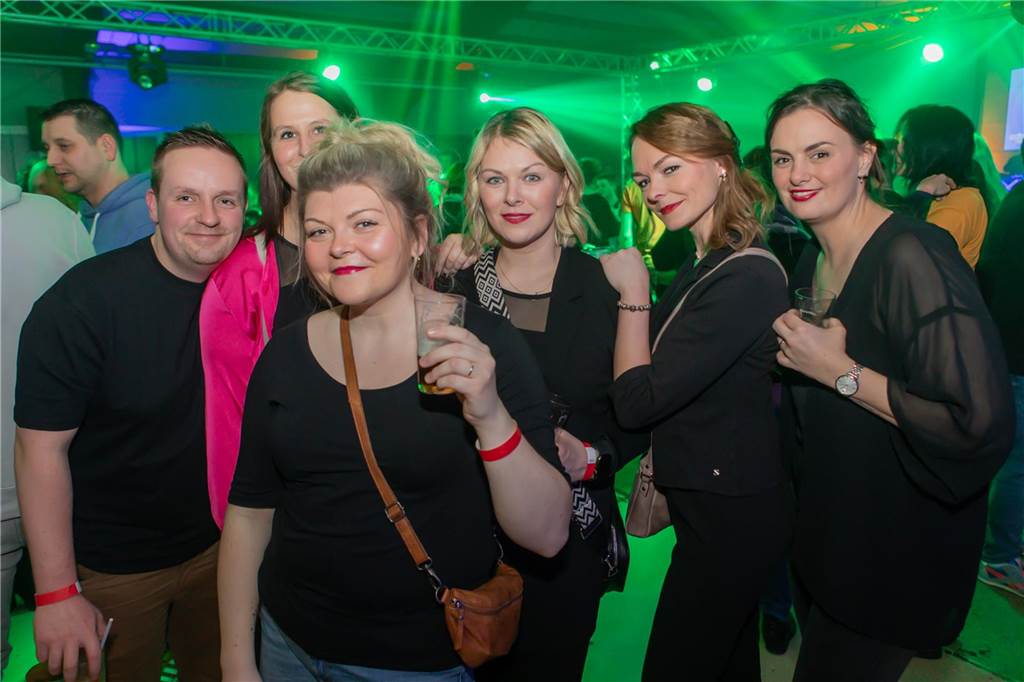 Eindrücke von der Ü30-Party in der Schützenhalle auf der Heide.
