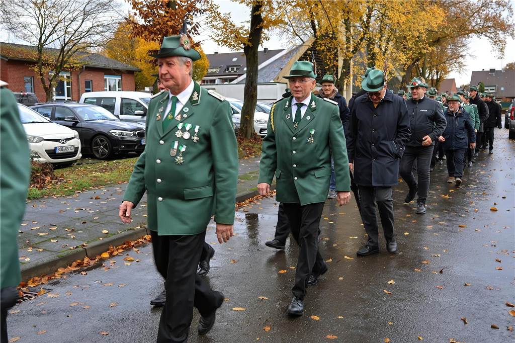 Eindrücke von der Zeremonie zum Volkstrauertag in Dorsten