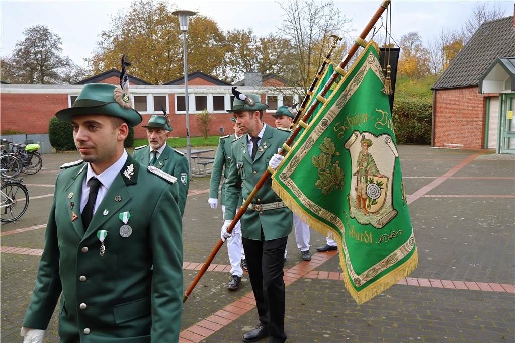 Eindrücke von der Zeremonie zum Volkstrauertag in Dorsten