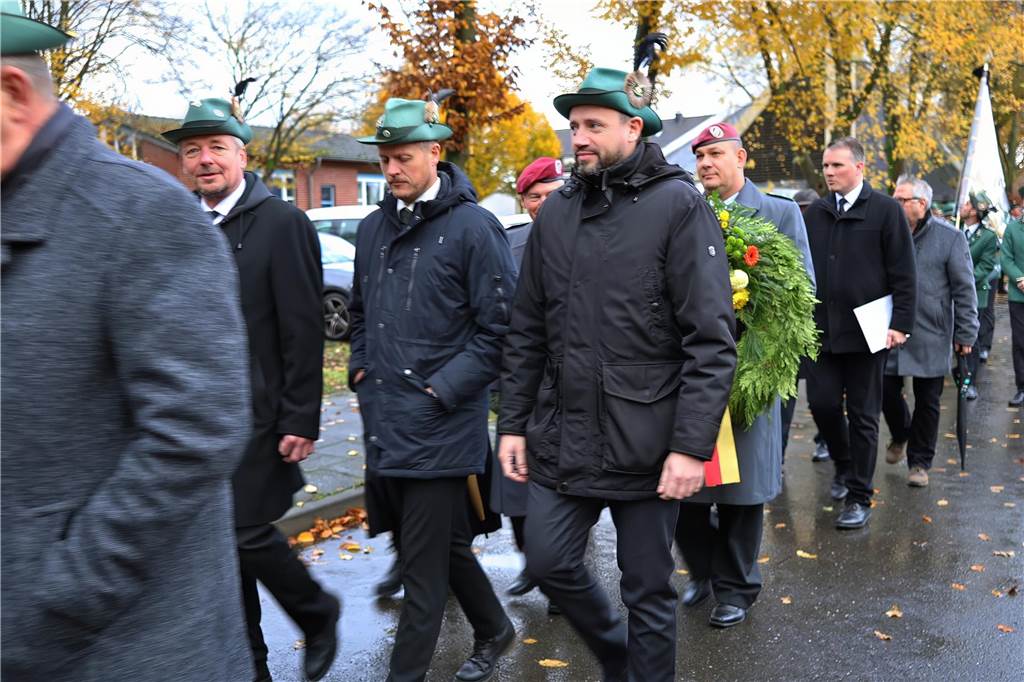 Eindrücke von der Zeremonie zum Volkstrauertag in Dorsten