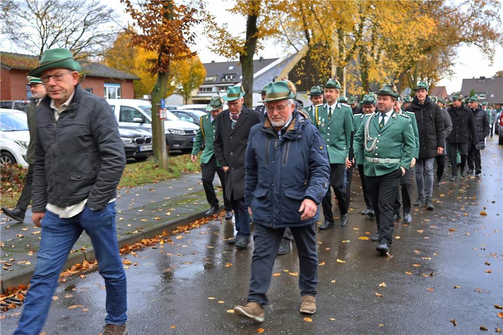 Eindrücke von der Zeremonie zum Volkstrauertag in Dorsten