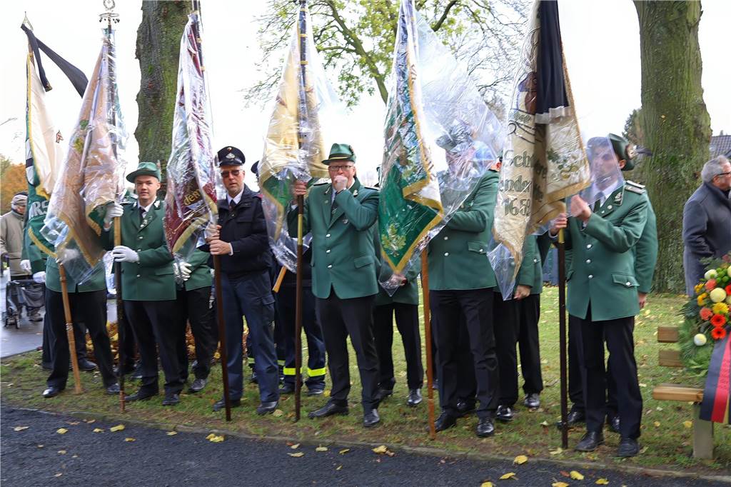Eindrücke von der Zeremonie zum Volkstrauertag in Dorsten