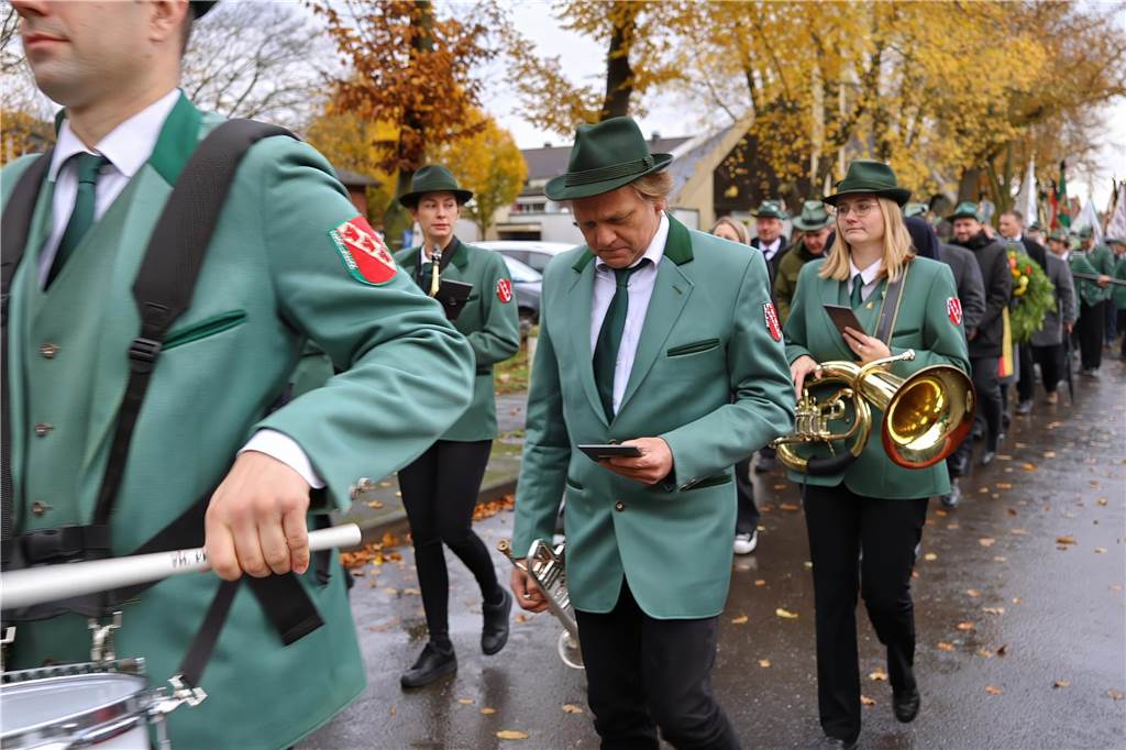 Eindrücke von der Zeremonie zum Volkstrauertag in Dorsten