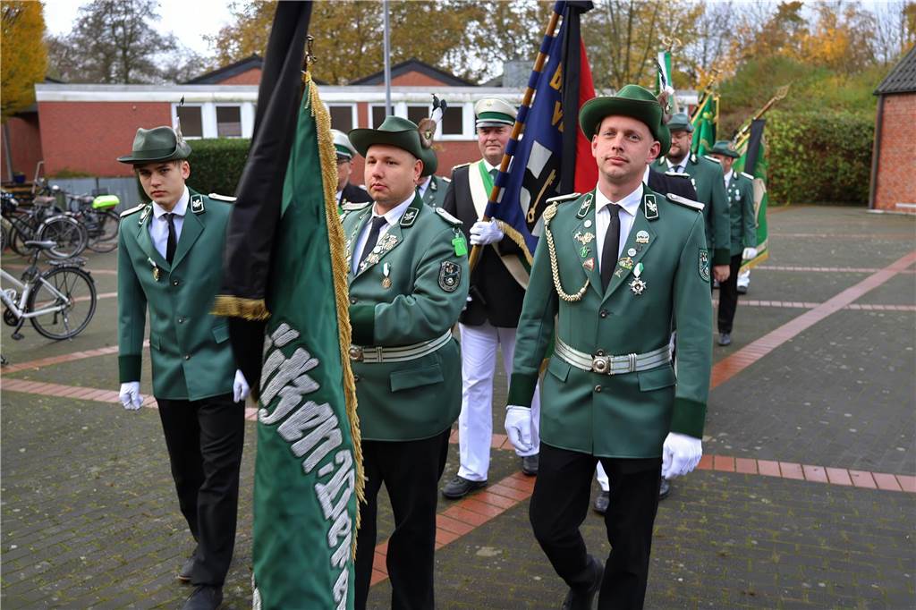 Eindrücke von der Zeremonie zum Volkstrauertag in Dorsten