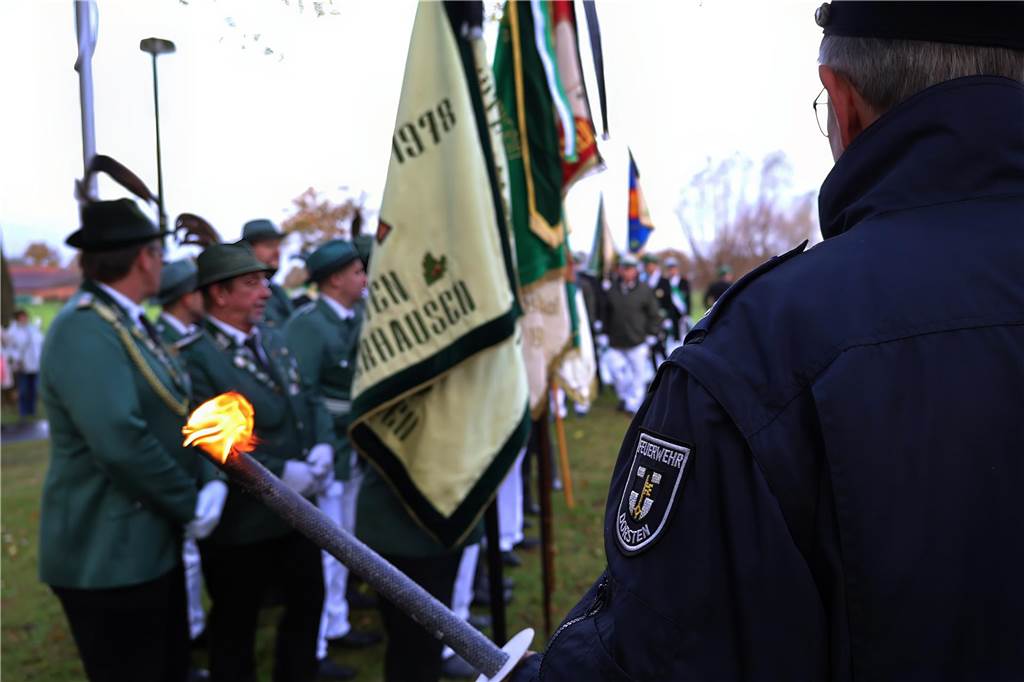 Eindrücke von der Zeremonie zum Volkstrauertag in Dorsten