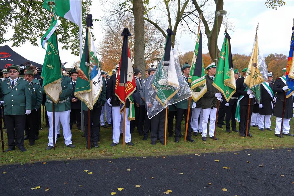 Eindrücke von der Zeremonie zum Volkstrauertag in Dorsten