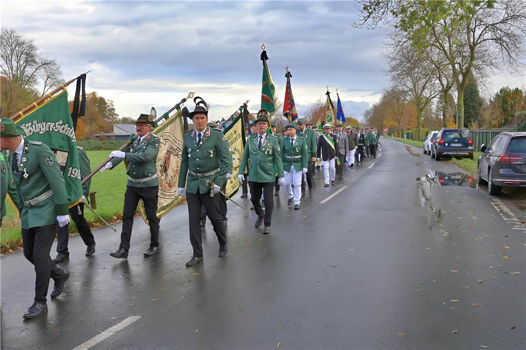 Eindrücke von der Zeremonie zum Volkstrauertag in Dorsten