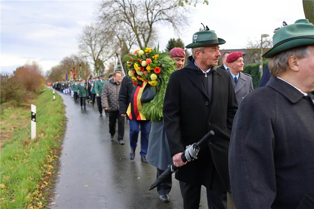 Eindrücke von der Zeremonie zum Volkstrauertag in Dorsten