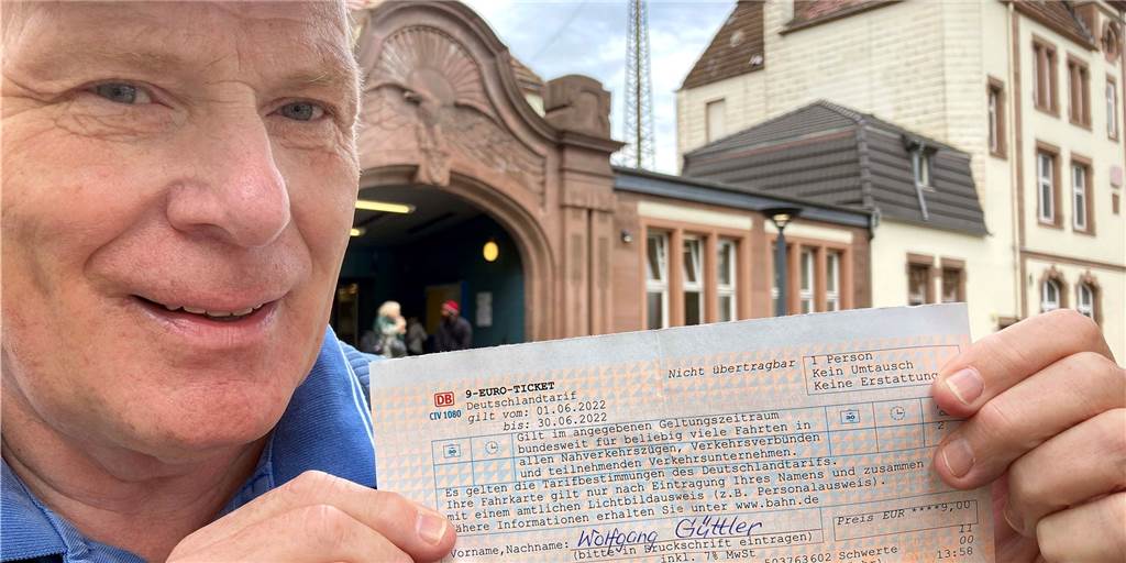 Erstmal in die falsche Richtung: Schwerter trickst überfüllten Zug aus Eine Abenteuerreise erlebte Wolfgang Güttler am Wochenende mit dem 9-Euro-Ticket.