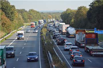 Die A43 führt auch durch Haltern am See. 