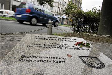 Eine Gedenktafel in der Nordstadt erinnert an Mehmet Kubasik.