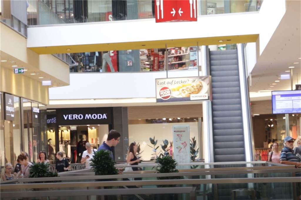 Wie uns die Thier-Galerie zum Einkaufen verführt Eine gewisse vertikale Orientierung ist nötig, um sich auf den Ebenen der Thier-Galerie zurecht zu finden.