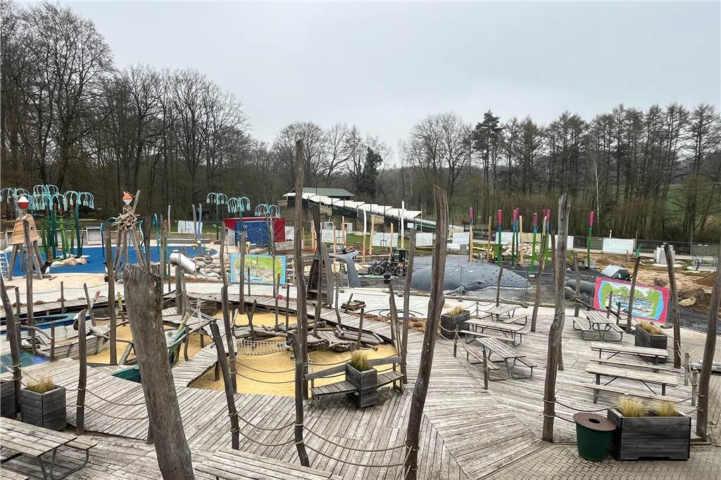 Blick auf die Wasserlandschaft vom Ketteler Hof in Haltern
