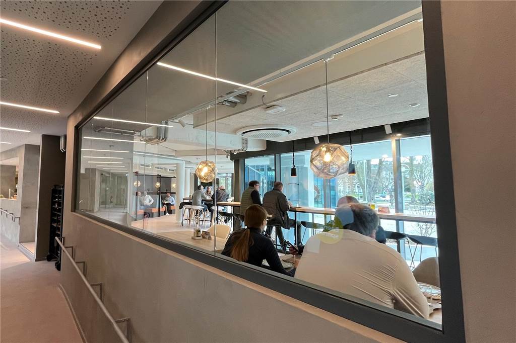 Eine Innenansicht der neuen DEW21-Kantine "Twentyone"