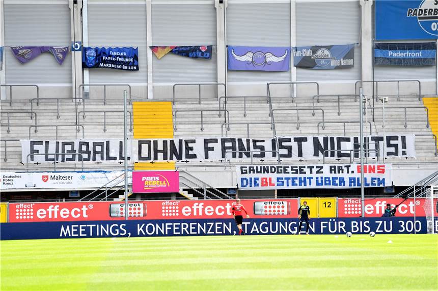 „Unser Fußball“ - die Erklärung im Wortlaut Eine klare Botschaft: „Fußball ohne Fans ist nichts.“