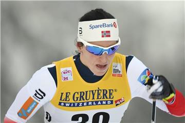 Eine Klasse für sich: Marit Björgen. Foto: Martti Kainulainen
