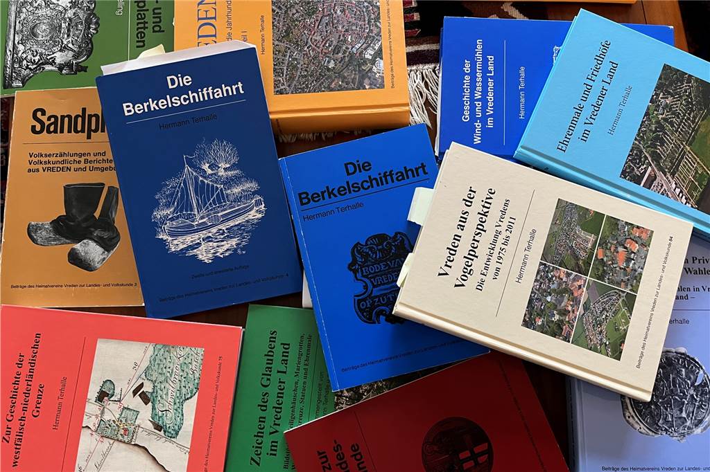 Dr. Hermann Terhalle wird Ehrenbürger der Stadt Vreden Eine kleine Auswahl aus der Schriftenreihe des Heimatvereins.