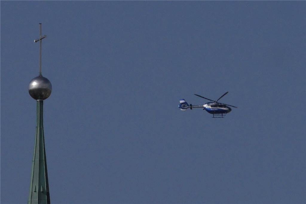 Youtuber-Aktion läuft aus dem Ruder: Großer Polizei-Einsatz in Dortmund Eine knappe Stunde stand der Hubschrauber über der Dortmunder Innenstadt.