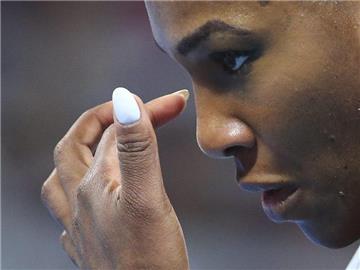 Eine Knieverletzung plagt Serena Williams bei den China Open. Foto: Diego Azubel