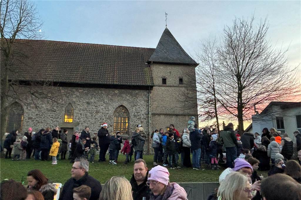 Schlange vor Nikolaus
