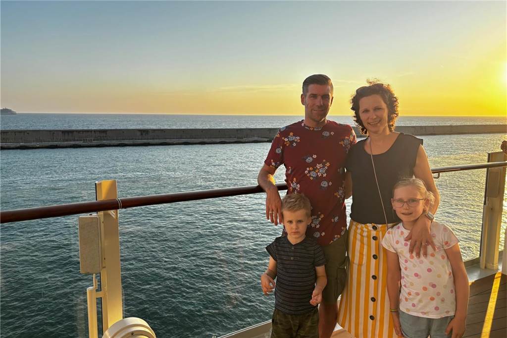 Zwei Jahre nach Stammzellentherapie: „Ganz anders am Leben teilhaben“ Familie Meiering im Urlaub