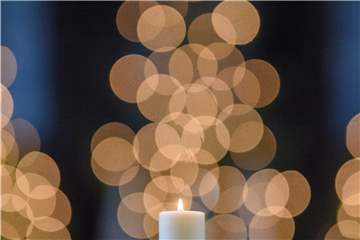Eine Liste zeigt, wo an Weihnachten welche Gottesdienste stattfinden.