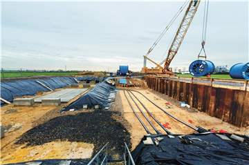 Eine solche Riesenbaustelle wie vor einigen Jahren in Raesfeld fürchteten viele Schermbecker und Raesfelder auch bei A-Nord.