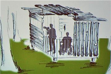 Eine solche Wildnisstation, aber auch Wildnisfenster und ein Wildnistor sind im Dämmerwald geplant.