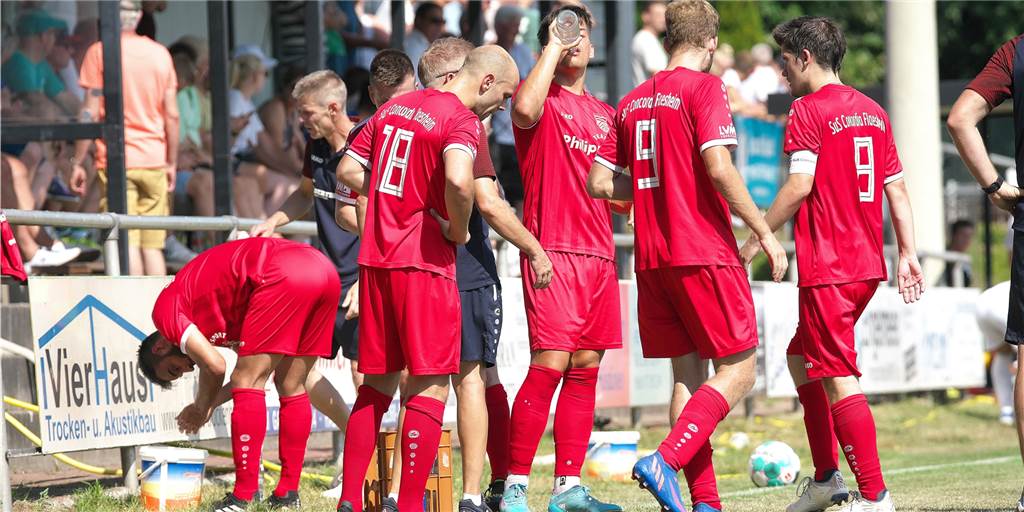 Flaesheimer Überflieger noch ohne Einsatz - ein anderes Talent nutzt seine Chance Eine Trinkpause brauchte ein Spieler von Concordia Flaesheim in dieser Saison noch nicht - der Youngster hat noch kein einziges Spiel absolviert.