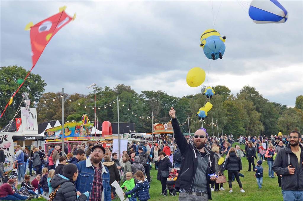 Drachenfest 2022 in Lünen: Alles Wichtige auf einen Blick Eine Vielzahl unterschiedlichster Drachen wird in der Luft zu sehen sein.