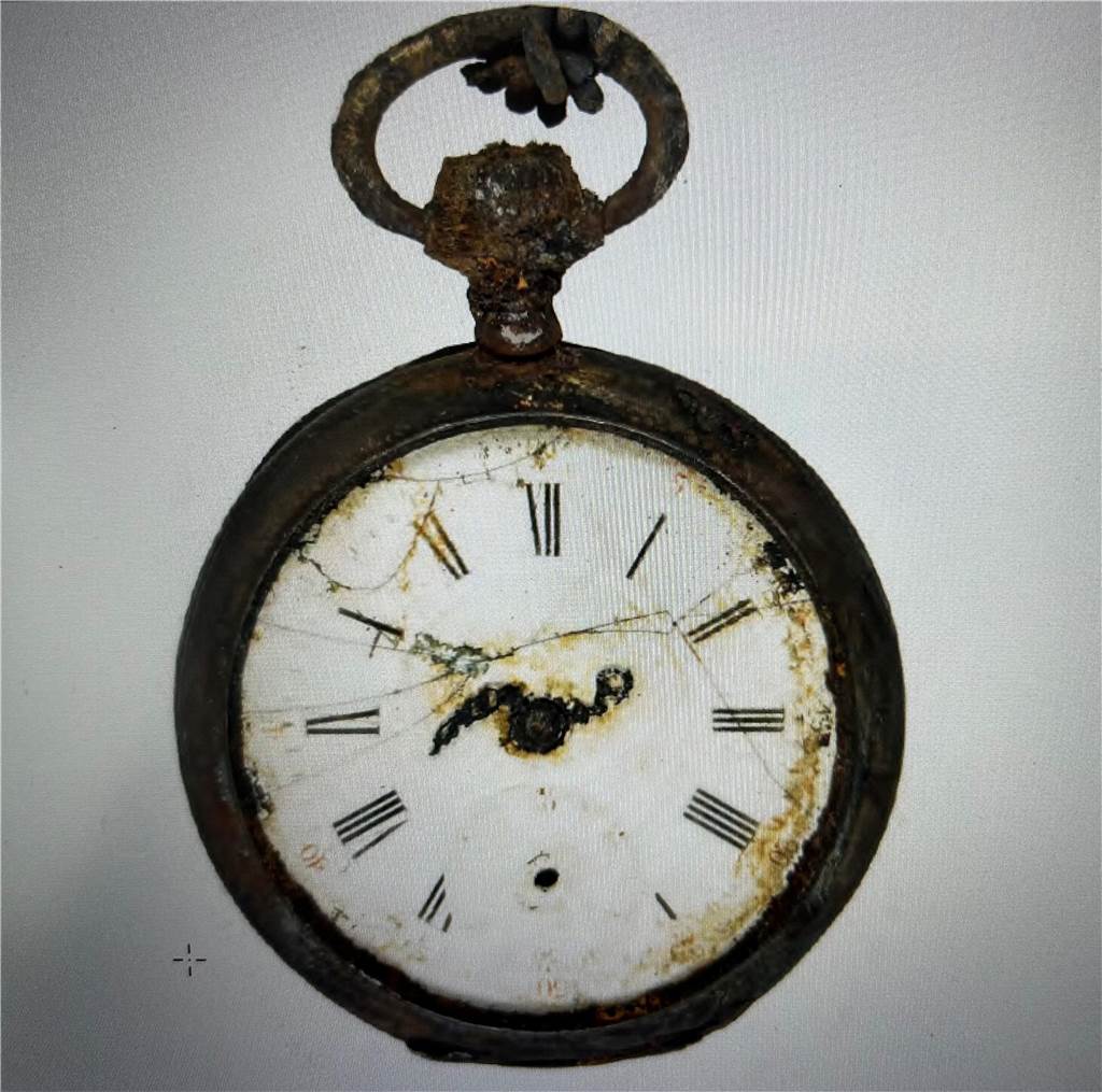 Eine Taschenuhr