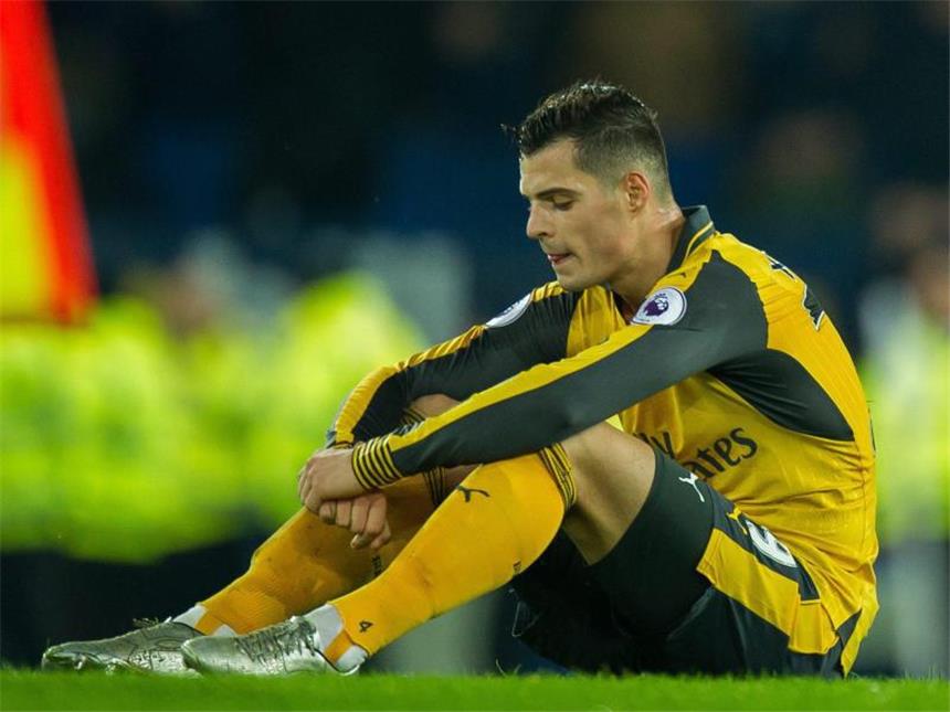 FC Arsenal bangt vor Southampton-Spiel um Granit Xhaka Eine "wiederkehrende Verletzung am Knöchel" macht Granit Xhaka zu schaffen. Foto: Peter Powell