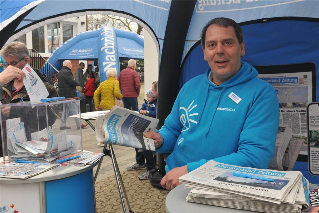 Eindrücke vom Tag der offenen Tür der Münsterland Zeitung