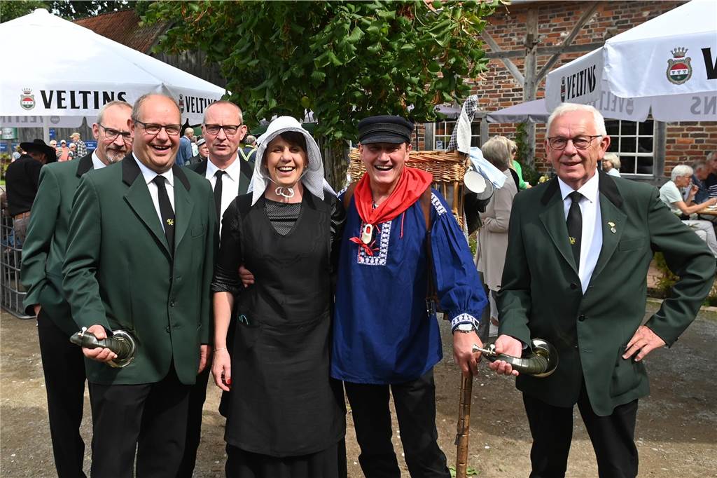 Einen abwechslungsreichen Tag hatten junge und ältere Besucher beim Stoppelfest auf dem Heimathof in Lembeck.