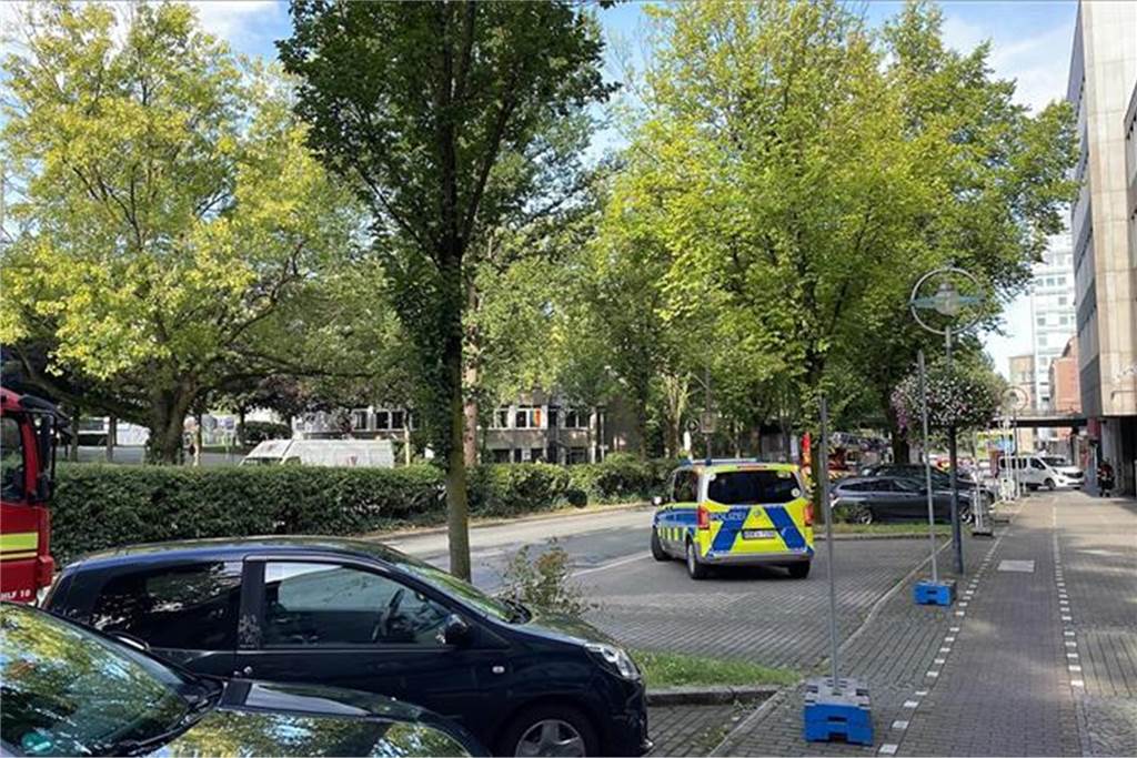 Einen Einsatz von Polizei und Feuerwehr gab es an der Märkischen Straße.